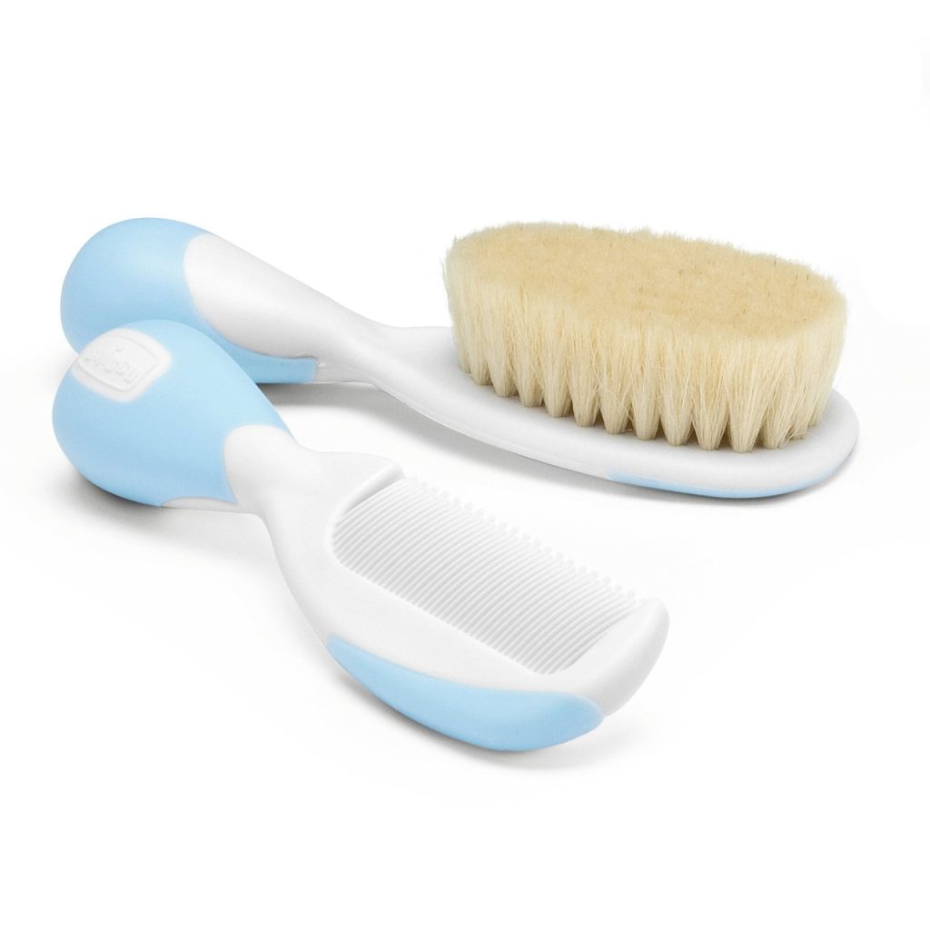 Chicco Set perie, pieptene p/u copii Albastru 66003320/6918940 Cutie N1