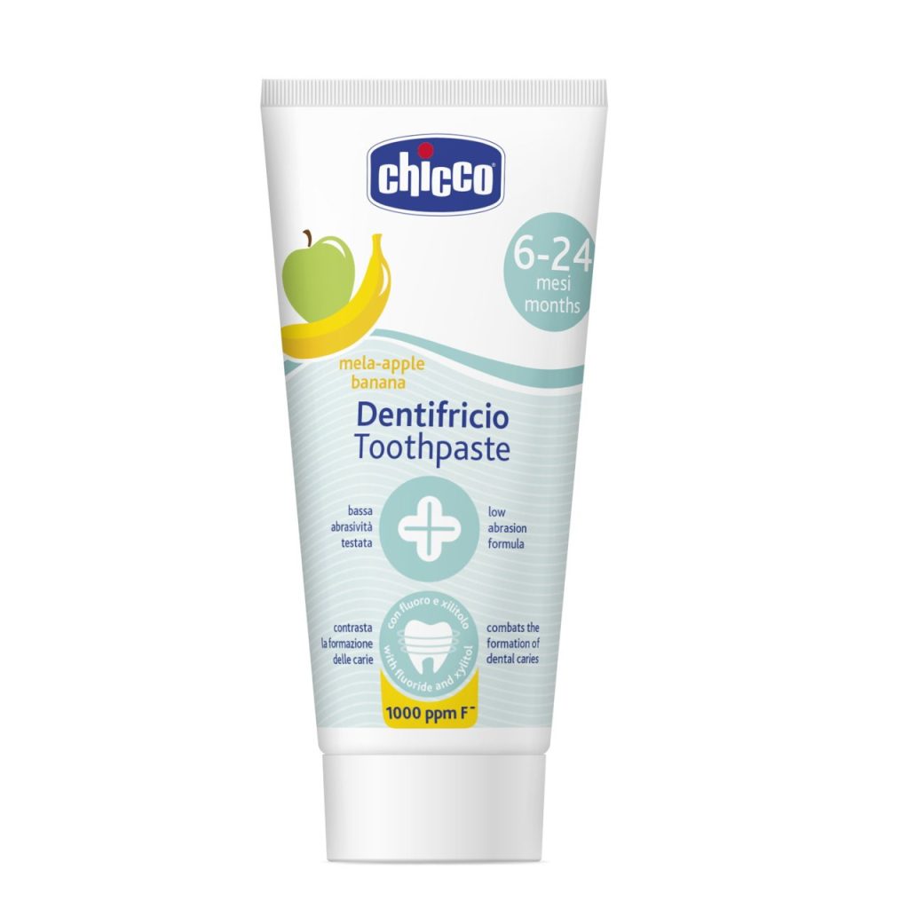 CHICCO pasta de dinti mar-banana  6-24m+  cu flour 2025 1210 Bucata N1