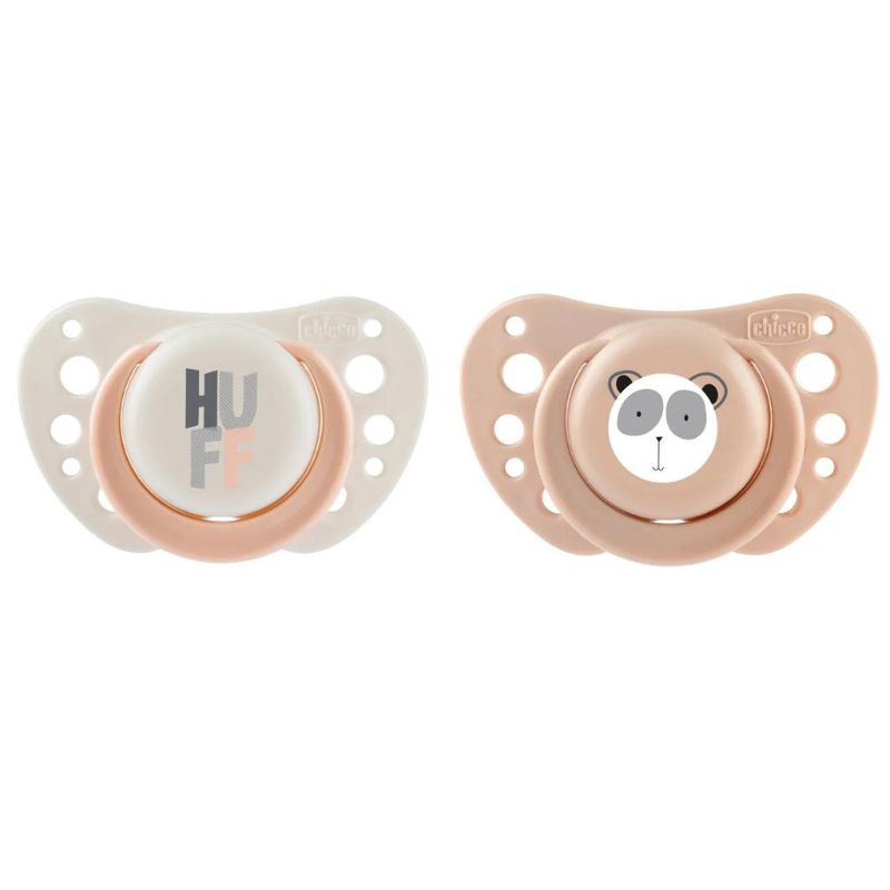 Chicco Suzeta din silicon PH AIR 0-6M PINK 2buc 7508891008 Cutie N2