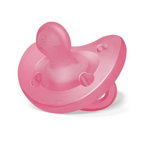 Chicco Suzeta totala din silicon Pink 16-36M 1Buc 2024 7309193 Bucata N1