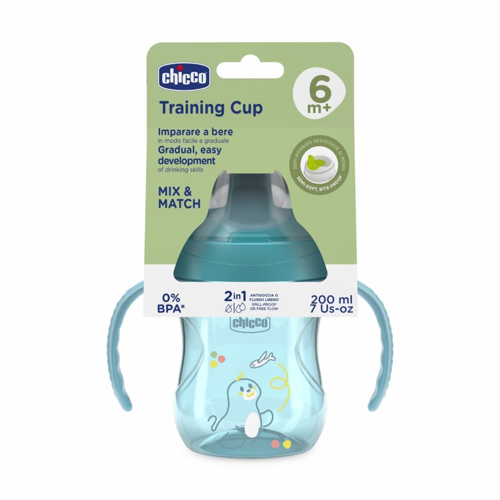 Chicco cana de tranzitie 6M+ BLUE  2025  692125 Bucata N1