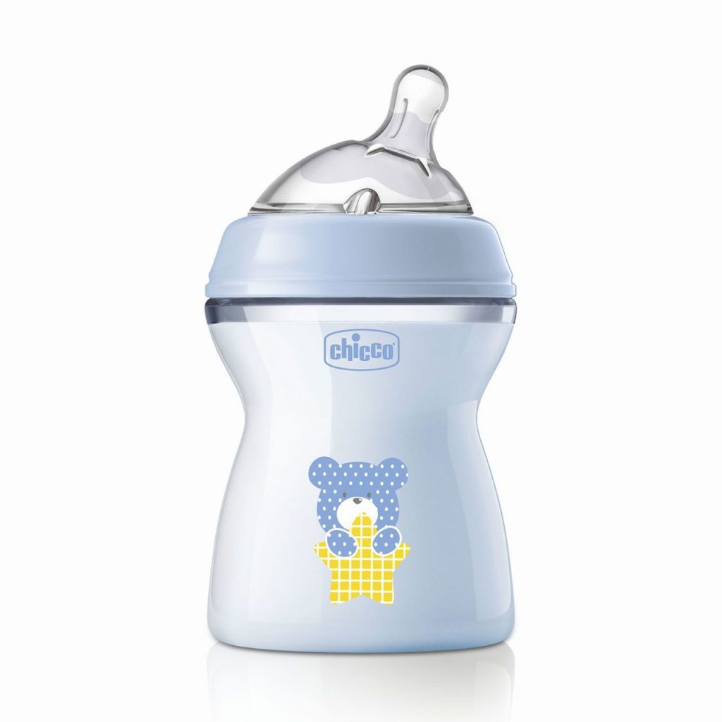 Chicco Biberon NaturalFeeling Blue NEW 250ml 8132320 Bucata N1